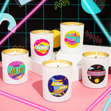 Totally Rad! Retro Candle