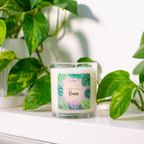 Tropical Oasis Scented Premium 10 oz Candle and Jewelry
