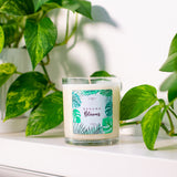 Bahama Blooms Scented Premium 10 oz Candle and Jewelry