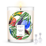 Bamboo Scented Premium Candle and Jewelry