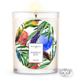 Bamboo Scented Premium Candle and Jewelry