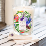 Bamboo Scented Premium Candle and Jewelry