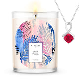 Java Plum Scented Premium Candle and Jewelry