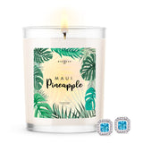 Maui Pineapple Scented 10 oz Premium Candle and Jewelry