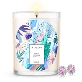 Pink Guava Scented Premium Candle and Jewelry