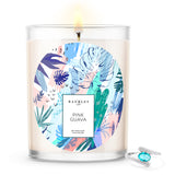 Pink Guava Scented Premium Candle and Jewelry