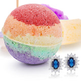 Rainbow Sherbet Bath Bomb