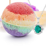 Rainbow Sherbet Bath Bomb