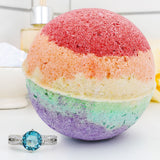Rainbow Sherbet Bath Bomb