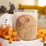 Spiced Pear Scented Premium Candle and Jewelry