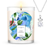 Star Jasmine Scented Premium Candle and Jewelry