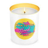 Talk to the Hand! Retro Candle