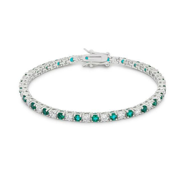 Aquamarine Tennis Bracelet