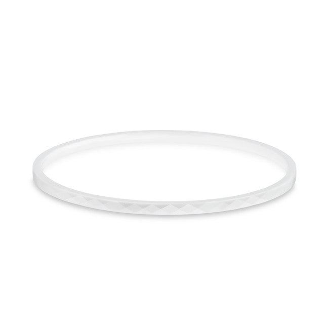 White Ceramic Bangle