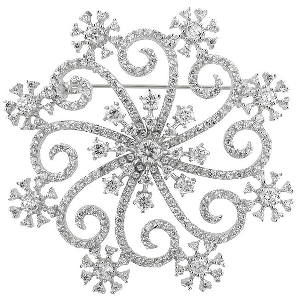 Snowflake Brooch