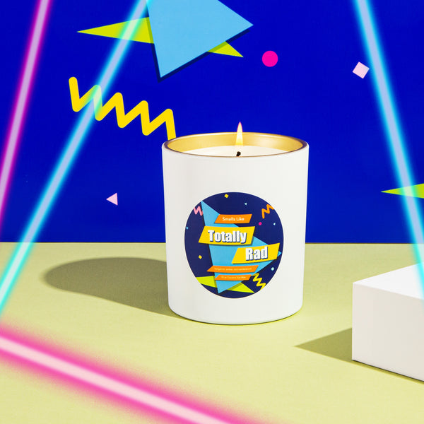 Totally Rad! Retro Candle