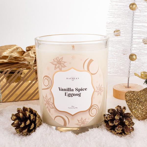 Vanilla Spice Eggnog 18 oz Candle