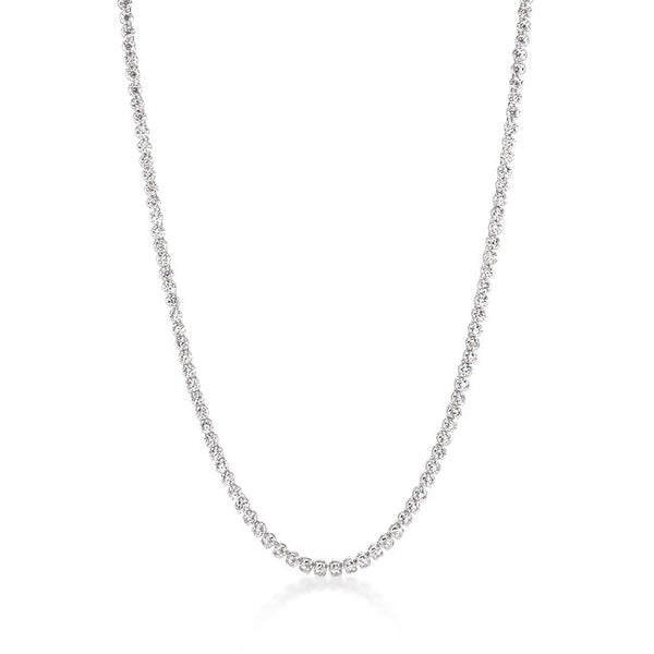 Long Elegant Cubic Zirconia Necklace