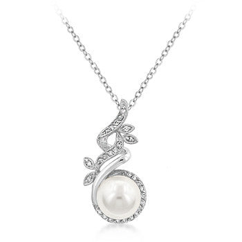 Art Deco Pearl Pendant