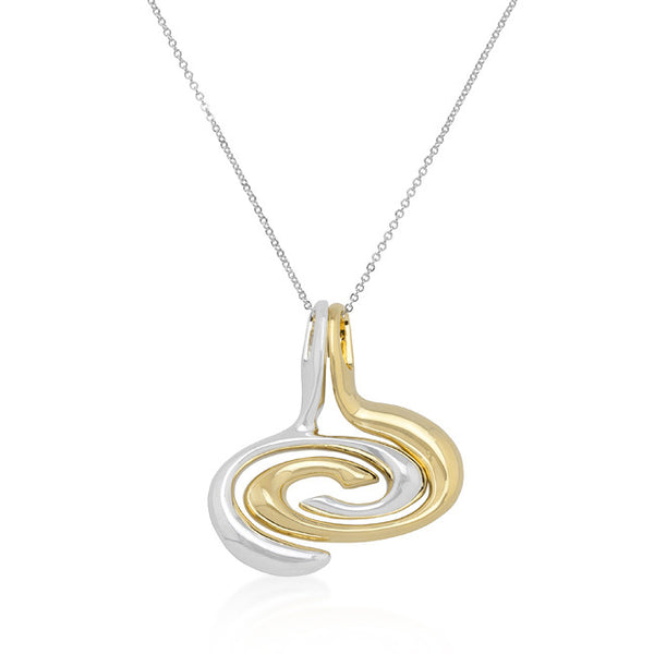 Decorative Oval 2-Piece Pendant