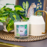 Moonlit Mist Scented Premium 10 oz Candle and Jewelry