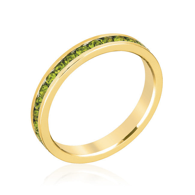 Stylish Stackables Olive Gold Ring