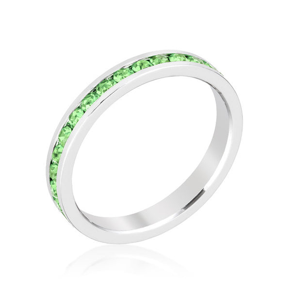 Stylish Stackables Peridot Crystal Ring