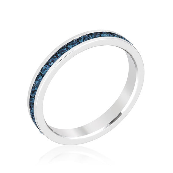 Stylish Stackables with Montana Blue Crystal Ring
