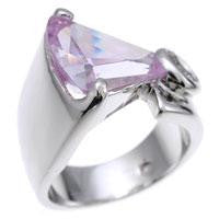 Lavender Cubic Zirconia Fashion Ring