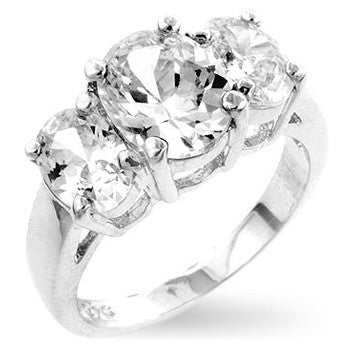 Chloe Ann Triplet Engagement Ring