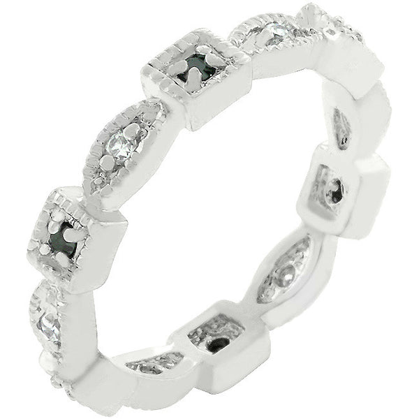 Square and Oval Eternity Band