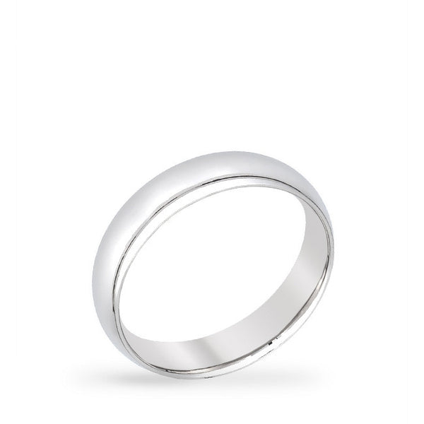 5 mm Stainless Wedding Band