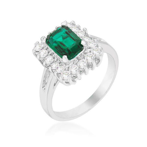 Vintage Emerald Cocktail Ring