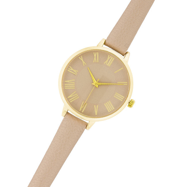 Classic Thin Leather Watch