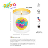 Talk to the Hand! Retro Candle