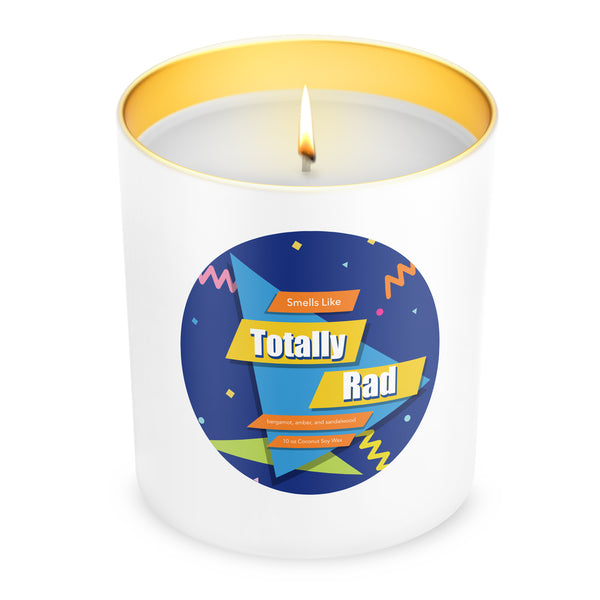 Totally Rad! Retro Candle