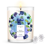 Wild Blueberry Scented Premium Candle and Jewelry